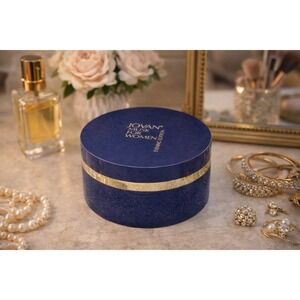 Vintage Jovan Musk for Women Evening Edition Dusting Powder 5 oz with Puff USA‎